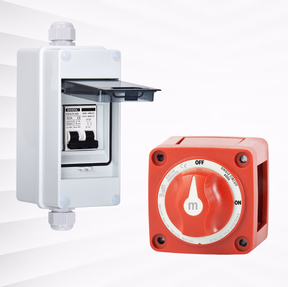 Two solar shutoff options